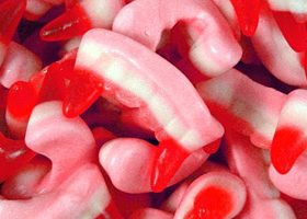 Halloween treats fangs