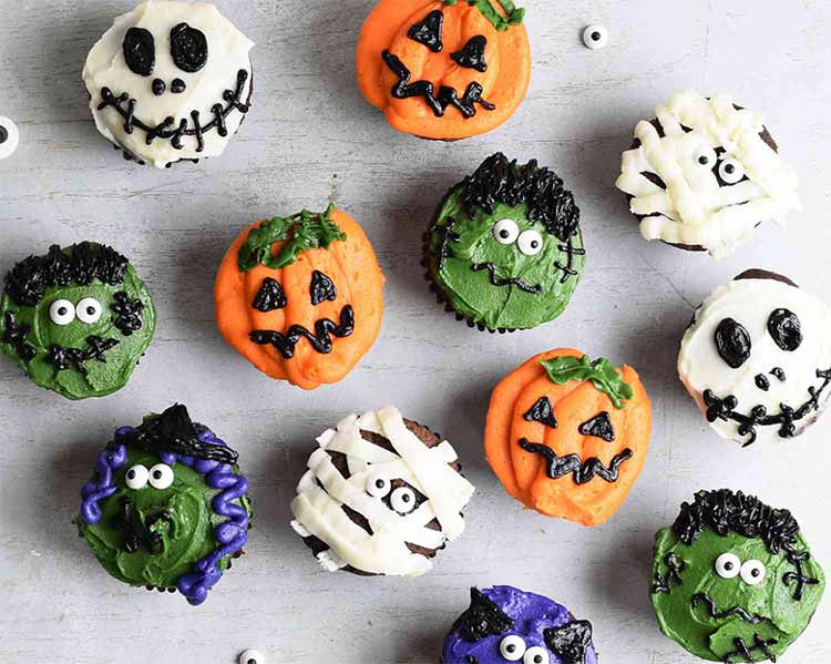 Halloween cupcakes